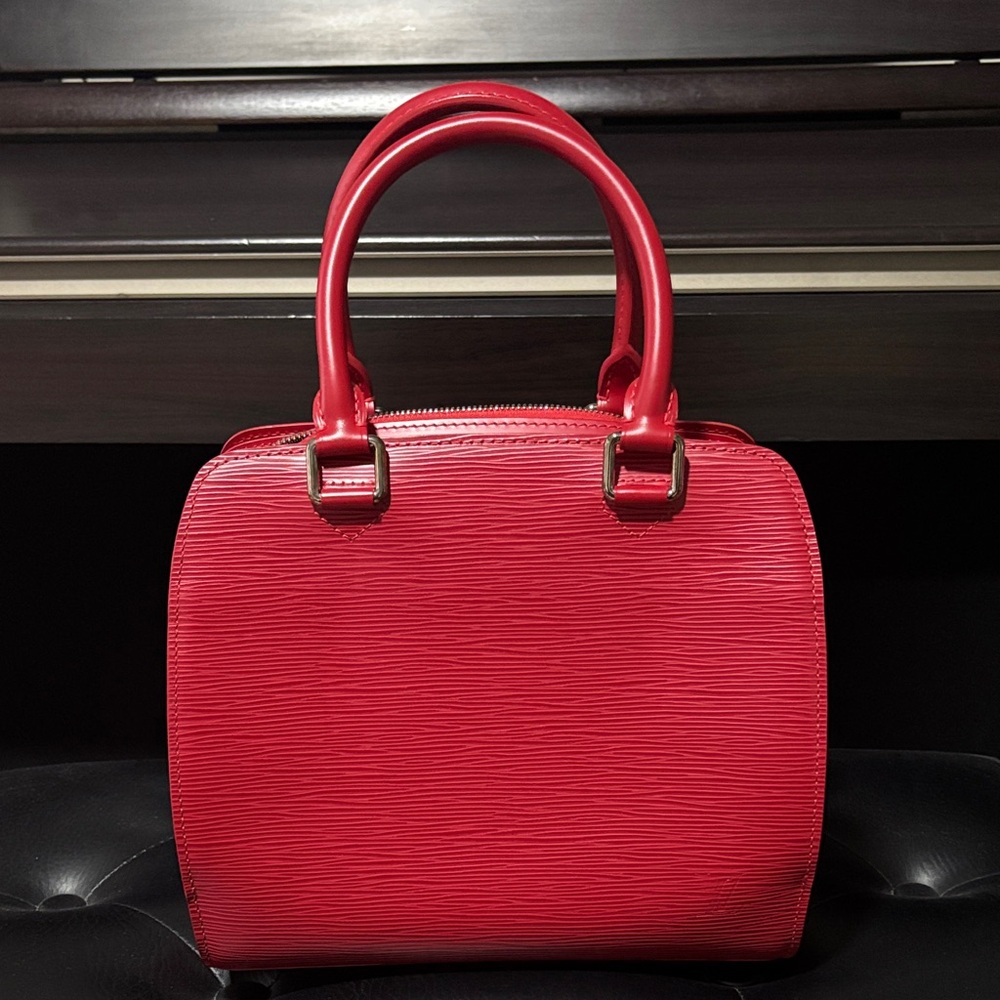 Louis Vuitton Vibrant Red Satchel